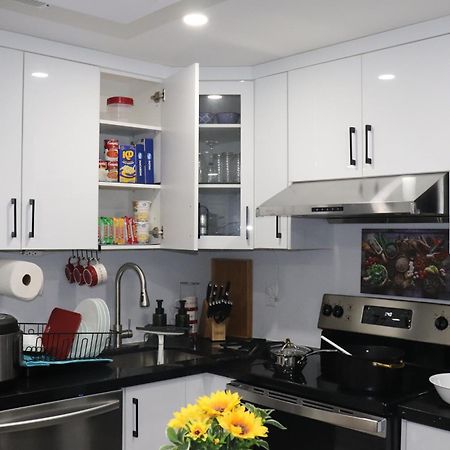 Garden 2 Bedroom Apt - Free Parking Wifi Laundry Workstation Брамптън Екстериор снимка