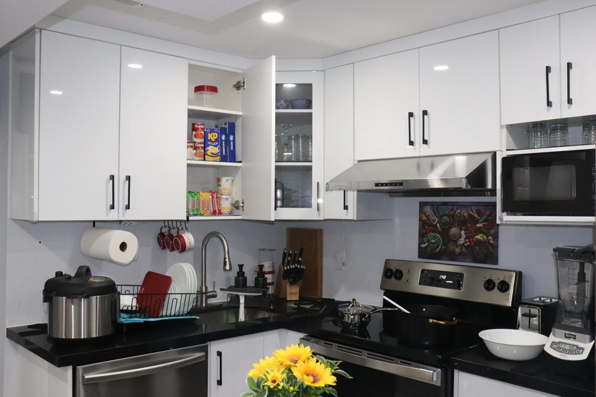 Garden 2 Bedroom Apt - Free Parking Wifi Laundry Workstation Брамптън Екстериор снимка